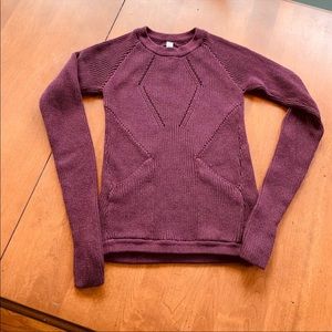 Maroon lululemon sweater